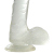 Toyz4Lovers Extaz Real Dildo Realistic din Jelly Transparent 20 cm